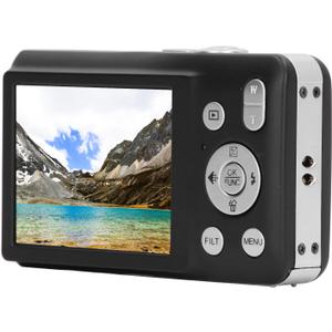 C7 8K 68MP Digital Camera, 2.7in Timer Shoot Beauty Camera, Filter Video Recording Compact Digital Camera, Portable Daily Travel 16X Zoom Smart Camera (Black)