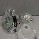 FVTLED Cute Flower Table Lamp, Bedside Vintage Flower Lamp with LED Bulb, 3 Colors Temperature Flower Lamp for Bedroom Living Room Bedside Desk Reading Lighting Table Lamps Home Decoration（Green）