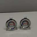 2 Pack Refrigerator Thermometer, 30-30C/20-80F, Classic Fridge Thermometer Large Dial with Red Indicator Thermometer for Freezer Refrigerator Cooler