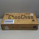 ChooChoo Side Table Living Room, Narrow End Table with Drawer and Shelf, 3-Tier Sofa End Table for Small Space, Espresso