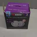 Kidde Smoke & Carbon Monoxide Detector, 10-Year Battery Powered, Voice Alerts, LED Warning Light Indicators, 2 Pack