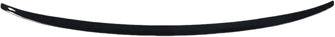 Compatible with Audi A4 S4 B9 B9.5 Sedan 2017 to 2024 Rear Trunk Spoiler Wing Car Rear Boot Lip Cap Splitter Body Kit(Glossy Black) (Glossy Black)