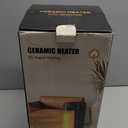 Space Heater, 1500W Space Heaters Efficient Heating with LED Display, 1-24H Timer, ECO, Multiple Protection, 60 Oscillating Portable Heater Quiet Heating for Garage Home Office Indoor Use (DARK GRAY)