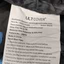 ULTCOVER Patio Parasol 600D Waterproof Outdoor Market Extra Large Umbrella Cover - Fits Double-Sided Umbrella 13-15 Feet, Black