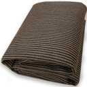 Alion Home Privacy Sun Shade Fabric, Permeable DIY UV Shade Cloth for Patio, Pergola, Windows, Garden (Mocha Brown, 10.5 x 25 FT)