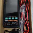 Multimeter 6000 Counts TRMS Digital Multimeter,Rechargeable Electrical Tester with Auto Ranging Digital Voltmeter,Measures Voltage Current Resistance Continuity Capacitance Temperature Frequency