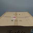 TOCHIC Modern Farmhouse Gold Chandelier, 6-Light Leaf Chandeliers for Dining Room, 24" 2-Tier Ceiling Light Fixture for Living Room, Bedroom, Entryway, Kitchen Island