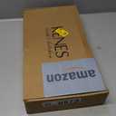 KENES Brushed Gold Tall Bathroom Faucet, Single Handle Vessel Sink Faucet Single Hole, Modern Bathroom Vanity Faucet with Pop Up Drain and Supply Lines, KE-9005C-4