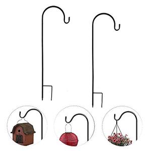 Dualshine 2 Pack 35 inch Shepherd Hook for Outdoor