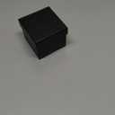 Wedding Ring Box, Blue Engagement Ring Box with Single Slot for Proposal Wedding Ceremony, Handcrafted, Made of Wood and Resin