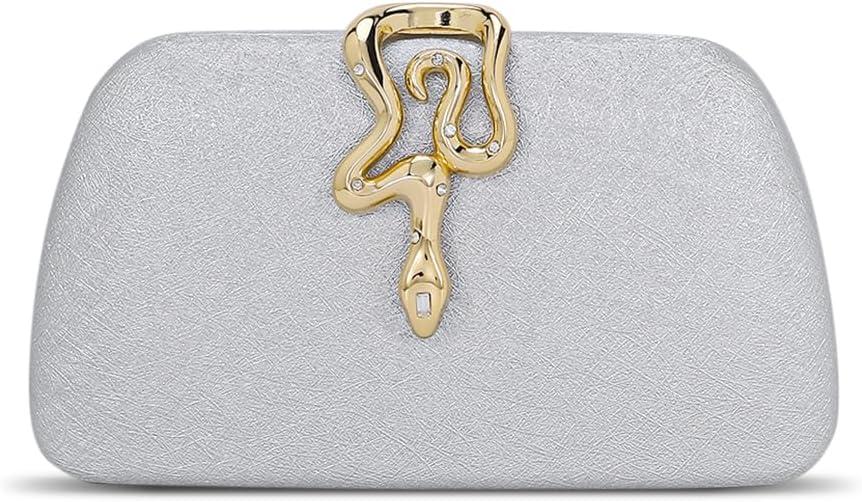Glitter Evening Bag Clutch Purses for Women Formal Elegant Wedding Party Prom Clutch Handbag