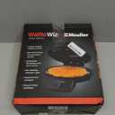 Mueller Heart 5 Waffle Maker, Norwegian Waffle Iron, Adjustable Browning Control & Nonstick, Cool Touch Handle, Easy to Clean, Small Kitchen Appliances