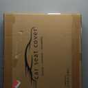 Car Seat Cover, Seat Covers for Cars, Luxury Faux Leather Waterproof Seat Covers, Car Seat Protector Accessories Universal Fit Most Vehicles BlackBrown Front Pair (BlackCoffee)