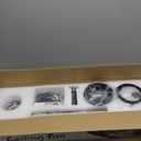 Ceiling Fans with Lights and Remote, 52 Inch Outdoor Fans for Patios, USA Original Patent, ETL Listed, 3 Downrods, 5 Blades, 6 Speeds Reversible Noiseless DC Motor Wood Fans for Farmhouse, Walnut Wood