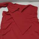 PRETTYGARDEN Women's Summer One Shoulder Long Formal Dresses Sleeveless Ruched Bodycon Wedding Guest Slit Maxi Dress (Wine Red)