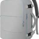 Taygeer Carry On Backpack, Womens Travel Backpack with Water Bottle Pocket & Shoe Pouch, Laptop Mochila 15.6inch Flight Approved, College Teacher Tote Bag for Business Travel Supplies, Grey (Large, Elephant Gray)