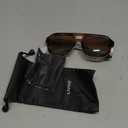 livho Trendy Polarized Square Aviator Sunglasses Women Men Square Eyewear Frame, Retro Sun Glasses for Women Men 2025 Shades