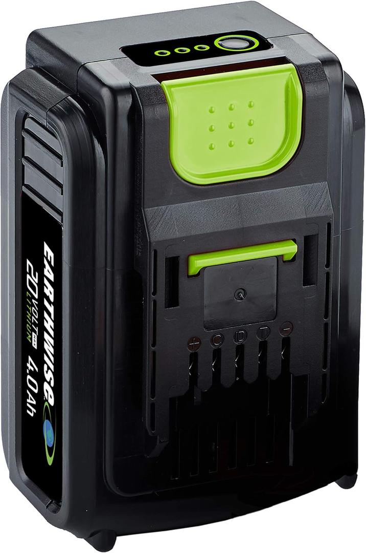 Earthwise Power Tools by ALM BL80204 20-Volt 4.0Ah Replacement Lithium-Ion Battery