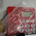 Big Phone for Seniors, Corded Phone with Caller ID, Adjustable Ringtone, and Speed Dial Memory, Wall Mountable Wired Landline Telephone for Hearing and Visually Impaired(Red)