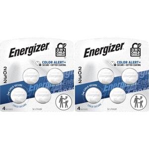 Energizer CR2032 Batteries for Watches, AirTags, Key Fobs, Small Electronics 4 Count (Pack of 1), CR2032 Battery