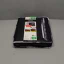 Five Star Zipper Binder, 2 Inch 3-Ring Binder for School, 530 Sheet Capacity, 3 Removable Tabbed File Folders, Black (29036IT8)