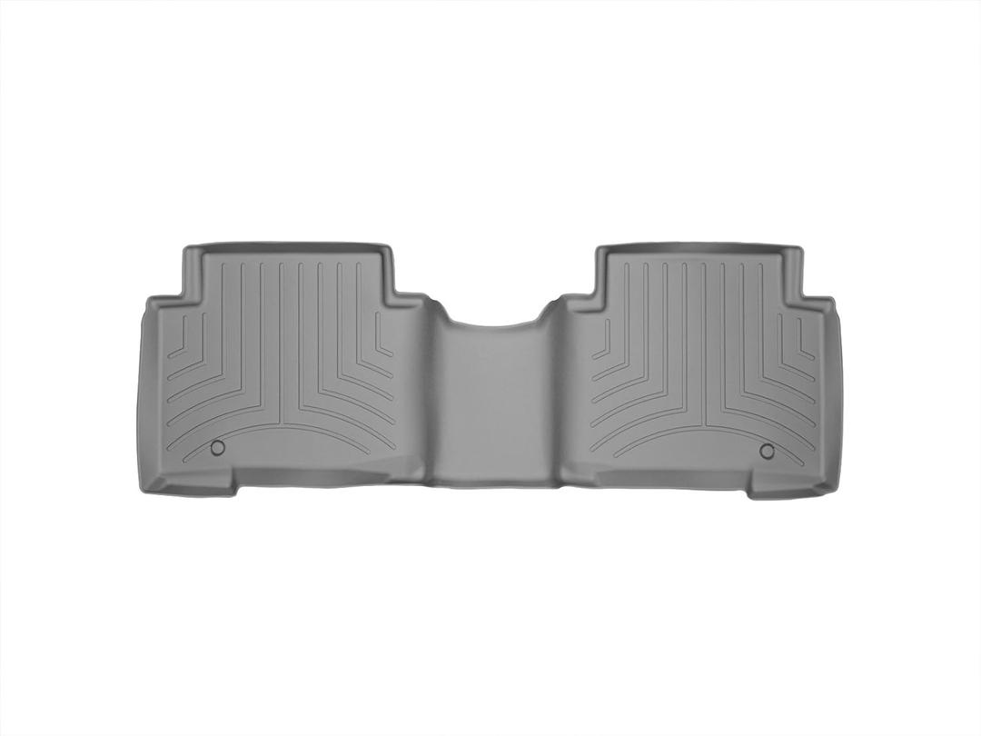 WeatherTech Custom Fit FloorLiners for Hyundai Santa Fe XL, Santa Fe - 2nd Row (464403), Grey