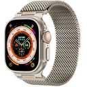 Milanese Loop Compatible for Apple Watch Ultra 3 2 1 Band 49mm 46mm 45mm 44mm 42mm, Men Stainless Steel Rugged Mesh Band with Strong Magnetic Clasp, Adjustable Metal Strap for iWatch Series 11/10/9/8/7/6/5/4/SE/Ultra