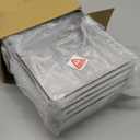 Criusia Drawer Organizer Set, Acrylic Non Slip Non Cracking Kitchen Drawer Storage Tray Large Size Divider, Multifunctional Storage for Cosmetics, Bathroom, Tools, Kitchen and Office (8 PACK)