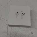 Apple AirPods 4 Wireless Earbuds, Bluetooth Headphones, Personalized Spatial Audio, Sweat and Water Resistant, USB-C Charging Case, H2 Chip, Up to 30 Hours of Battery Life, Effortless Setup for iPhone