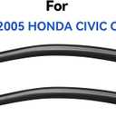 Window Visors Rain Guards Shield for 2001-2005 Honda Civic Coupe, Out-Channel Window Vent Wind Deflectors Visors Shades for 01-05 Civic