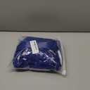 2 Pack Square Fitted Tablecloth 34X34 Inch Stretch Spandex Card Table Cover Blue Washable Table Cloth Elastic Table Topper for Indoor and Outdoor