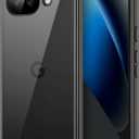 JETech Case for Google Pixel 10a, Non-Yellowing Shockproof Bumper Protective Phone Cover, Anti-Scratch Hard PC Back (Black)