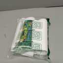 50 Pcs Waste Bags, Compatible with Litter Robot 4/5/3, Heavy Duty Cat Litter Trash Bags, Waterproof, White Replacement Litter Bags, 26.4" x 21.9"