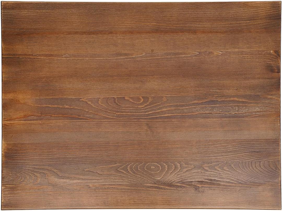 Noodle Board Stove Cover with Built-in Handles, 3 in 1 Wood Stove Top Covers Board for Gas Burners and Electric Stove, Wooden RV Stovetop Cover, Tray for Kitchen Counter Space 30x22 In (Walnut)