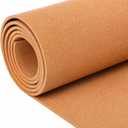 Novabright 1 Pack Cork Roll 48" x 8', 6mm Thick Natural Cork Shelf Liner, 6.5"W x 48"L