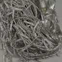 JMEXSUSS 400 LED White Christmas Icicle Lights, 38.8ft Connectable Icicle Lights for Outside Outdoor Indoor Plug in, String Light for House Patio Party Room Holiday Christmas Decorations