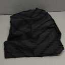 Black Boho Shower Curtain Modern Fabric Shower Curtain Shabby Chic Chenille Tufted Chevron Textured Striped Minimalist Shower Curtains 72 x 72 Inches