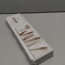 Astercook Knife Set, 13 Pieces Kitchen Knives Set with Healthy Anti-Rust Coating, Dishwasher Safe, Stainless Steel Chef Knife Sets with 6 Blade Guards, Perfect Valentine's Day Gifts for Kitchen (Large, Cream)