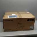 Ergonomic Cross Legged Office Chair with Wheels - Adjustable Height for Meditation, ADHD Desk & Yoga - Wide Criss Cross Design with Lumbar Support, Kneeling Chair - Black