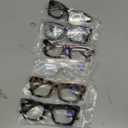miyya Stylish Reading Glasses for Women, Cheaters Eyeglasses, Oversized Blue Light Readers, Fashion Eye Glasses (N12 6 Pack Mix), +2.75