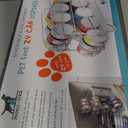 Pet Food Can Dispenser | Holds 24 Cans | Space Saving | Stackable | Cabinet Organizer | Chrome (15.5"x 5.5"x 10")