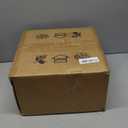 Black Flush Mount Ceiling Light Fixtures, 2-Light Ceiling Mount for Farmhouse with Seeded Glass Lampshade, Industrial Flush Mount Light Fixture Farmhouse for Hallway, Kitchen, Entryway and Foyer