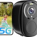 ELECCTV 5G/2.4G WiFi Security Cameras Wireless Outdoor, 2K 5G Security Camera with AI Motion Detection, Color Night Vision, Siren, IP65, 2-Way-Audio, Support Alexa&Google Assistant, Cloud/SD (1)