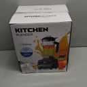 Blender for Smoothies, Blenders for Kitchen with 68Oz. Pitcher and 20Oz.Juicer Container, Smoothie Blender for Ice Crushing, Frozen Fruits, Red