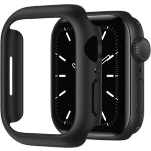Recoppa Case Compatible for Apple Watch Series 7/8/9 – 41mm ONLY, Shockproof Ultra-Thin Hard PC Bumper All-Around Edge Protective Cover Frame [NO Screen Protector] for iWatch Accessories, Black