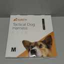 Auroth Tactical Dog Harness for Small Medium Dogs No Pull Adjustable Pet Harness Reflective K9 Working Training Easy Control Pet Vest Military Service Dog Harnesses Army Yellow M (M(Neck:16-22",Chest:22-33"),35-50 lbs)