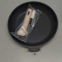 CAROTE Non Stick Frying Pan Skillet, Omelet Pan, Healthy Non Toxic Granite Chef Pan, Induction Compatible Egg Frying Pan with Heat-Resistant Handle, PFOA-Free,Black, 10"