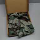 Fudios Lighted Twig Eucalyptus Garland 6FT 96 Warm White LED Battery Operated with Timer for Mantle Fireplace Wedding Party Spring Bedroom Decoration Indoor Outdoor Use