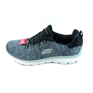 Skechers Women's Summits-Quick Getaway Sneaker (8.5, Black)