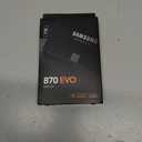 Samsung 870 EVO SATA III SSD 1TB 2.5 Internal Solid State Drive, Upgrade PC or Laptop Memory and Storage for IT Pros, Creators, Everyday Users, MZ-77E1T0B/AM